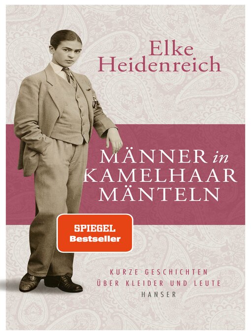 Title details for Männer in Kamelhaarmänteln by Elke Heidenreich - Wait list